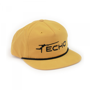 ECHO – Flat Bill Hat – Gold